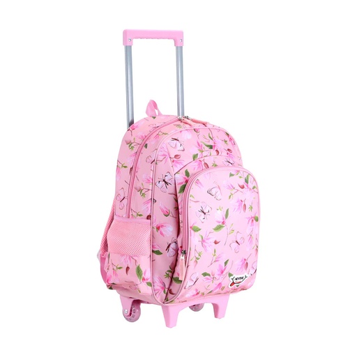 Cartable Trolley Flowers Teenpack Pour Les Filles