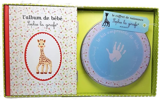 Coffret Empreintes Sophie La Girafe