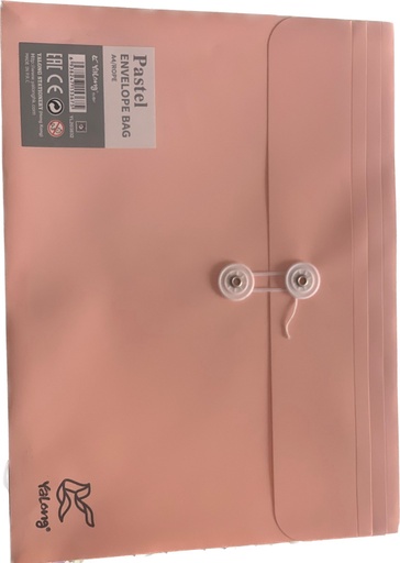 Enveloppe Plastique Pastel