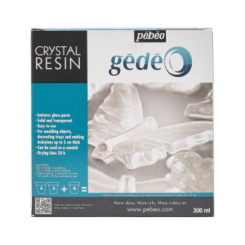 Kit Resine Cristal 300Ml Gédéo
