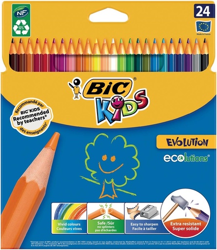 Crayon Couleur Evolution  24