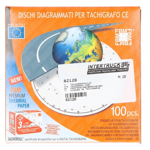 Disques ue pour tachygraphe