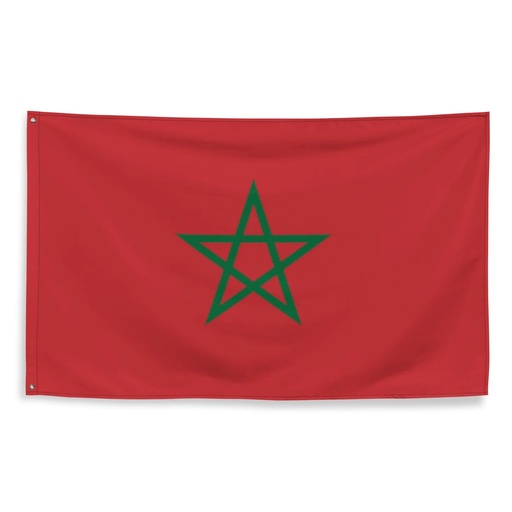 Drapeau Maroc Grand Format 1.06m/ 160m