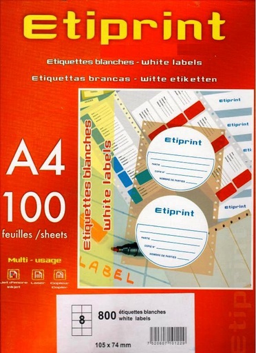 Etiquettes Blanches Cd
