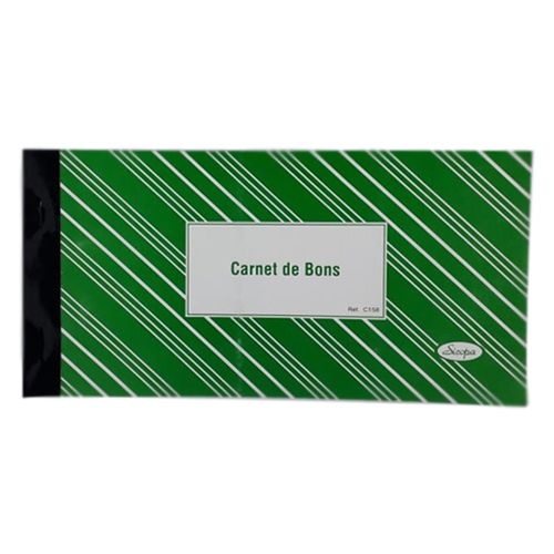 Carnet Bon +Talon Sicopa