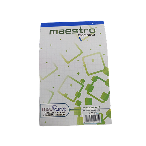 Bloc Note Maestro Gm