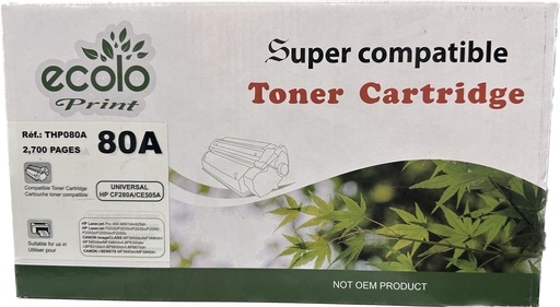 Toner print super compatible avec puce hp cf280a/ce505a unv
