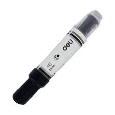 Marqueur effaçable Rechargeable Noir DELI