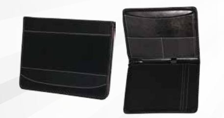 Porte Document Noir en cuire