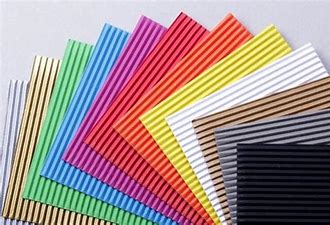 Papier ondulé Couleurs Ecolo