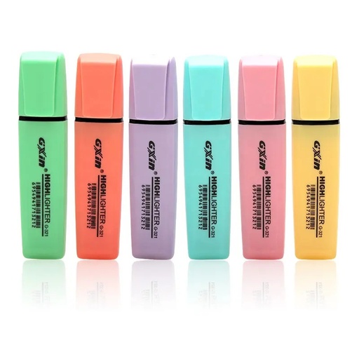 Fluorescent Pastels Gixin