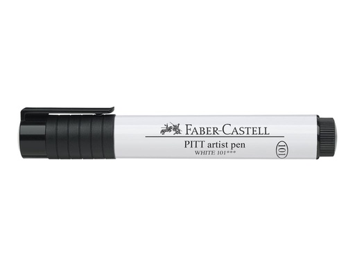 Feutre pitt artist pen big brush blanc - Faber Castell