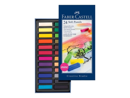 Soft pastels mini - boîte de 24