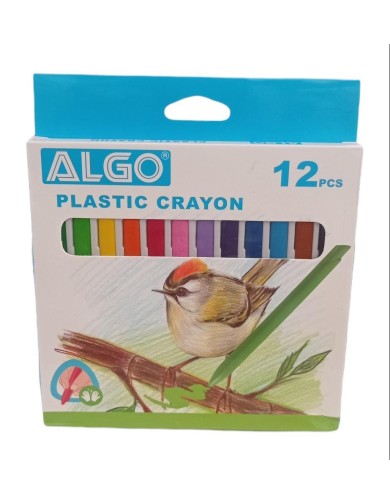 12 Crayons plastic - Algo