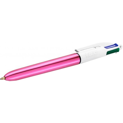 Stylo 4 couleur shine rose