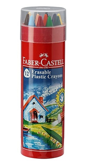Crayons à cire effaçable + 2 gratuit - Faber Castell