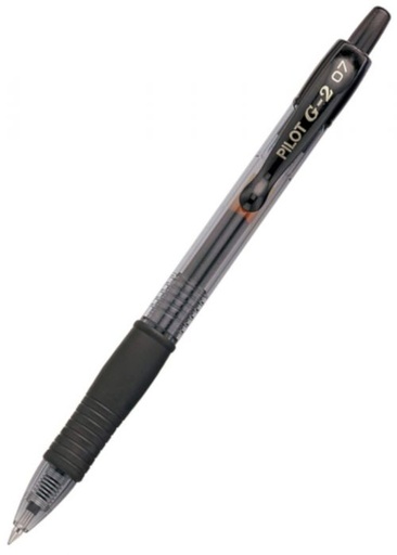 Stylo PILOT 0.7 G2 noir