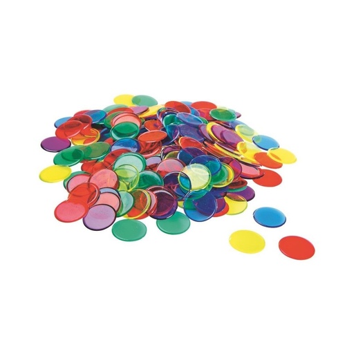 Paquet de Jetons couleurs