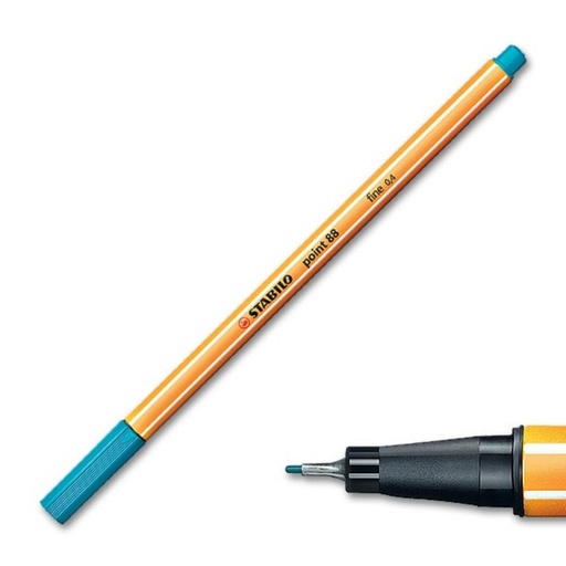 Stylo-feutre point 88 Turquoise - Stabilo