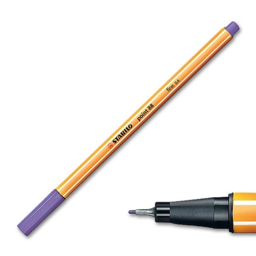 Stylo-feutre point 88 violet -Stabilo