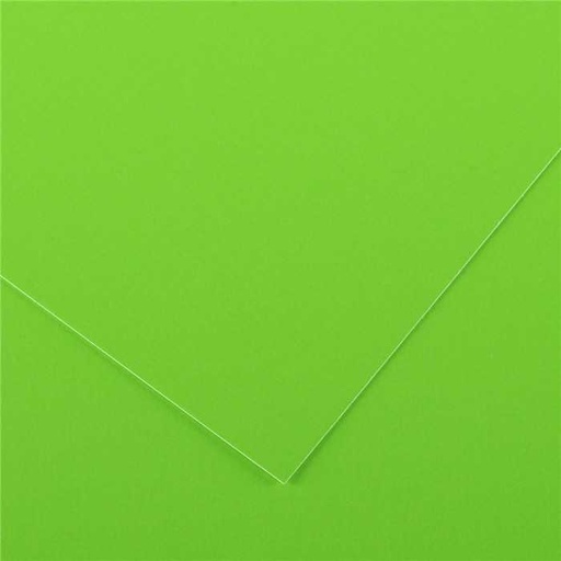 feuille de dessin vert fluo 50*65 cm