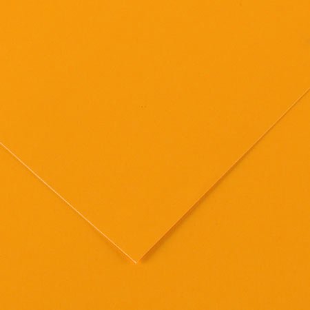 Feuille de dessin Orange fluo 50*65cm