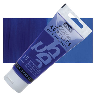 ACRYLIQUE FINE STUDIO100ml N15 BLEU OUTREMER FANCE - Pébéo