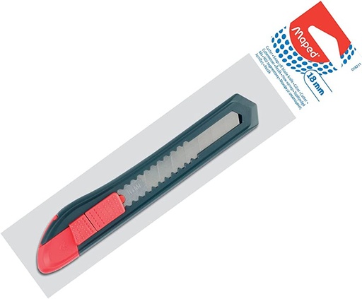 Cutter en plastique 18mm en sachet - MAPED