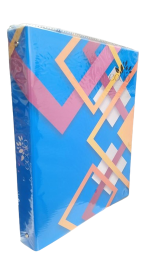 Classeur 4 anneaux cartonne dos droit 25cm*4.5cm*32cm ecolo