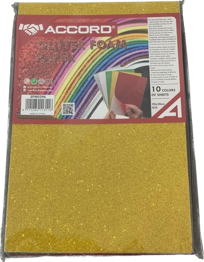 Papier Mousse Brillant Adhesif Pochette Accord