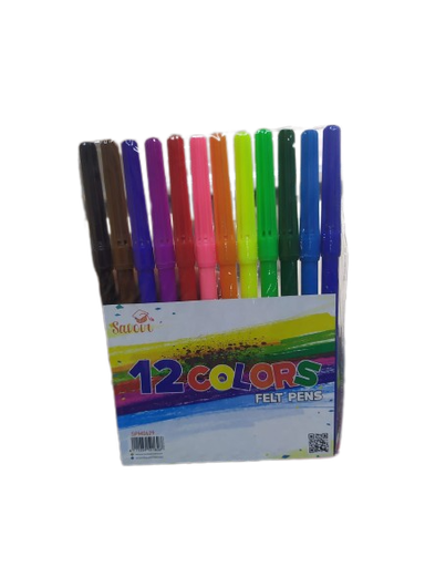 Feutre de coloriage 12 couleurs
