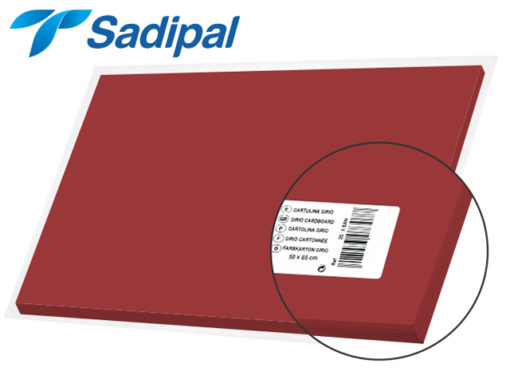 Papier Bristol 50*65  GRANAT - Sadipal