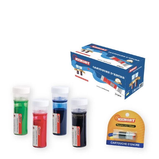 Cartouche pour marqueur tableau - Memory