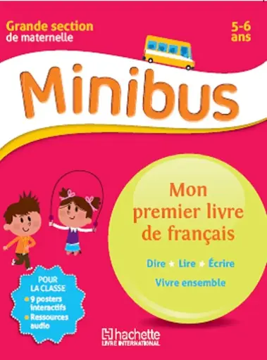 MINIBUS MON PREMIER LIVRE DE FRANCAIS GS