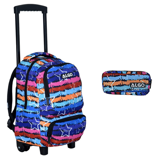 Cartable trolley 2 pièces 16" Miss - ALGO
