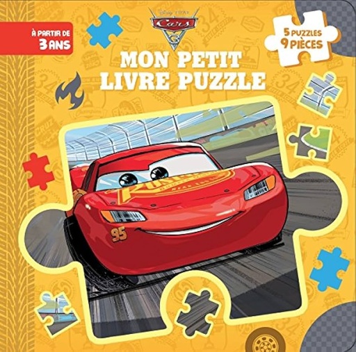 CARS 3 - Mon Petit Livre Puzzle