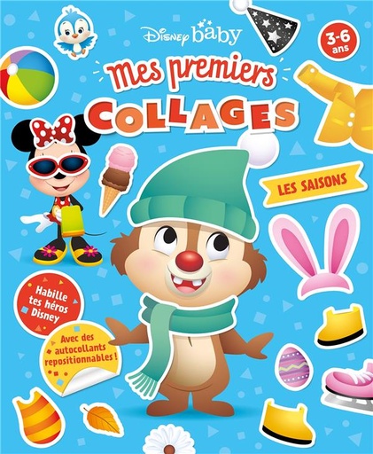 Disney baby - mes premiers collages - les saisons