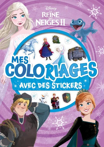 La Reine des Neiges II - coloriage et stickers