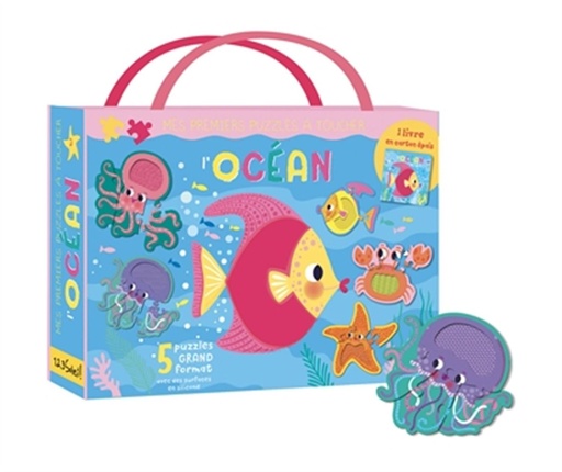 L'océan - Mes premiers puzzles à toucher