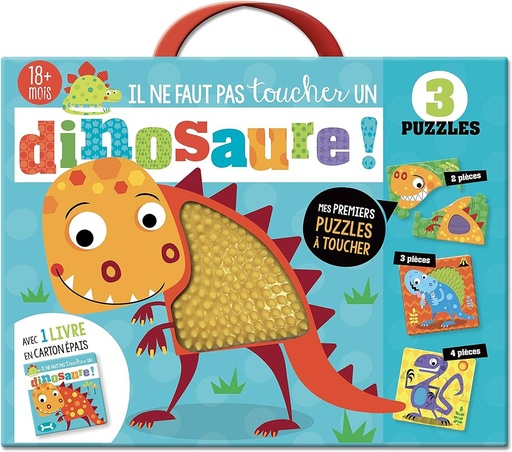 UN DINOSAURE - COFFRET PUZZLE