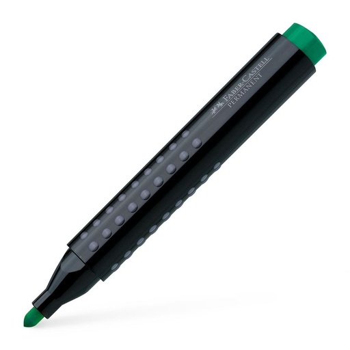 Marqueur permanent vert new faber castell