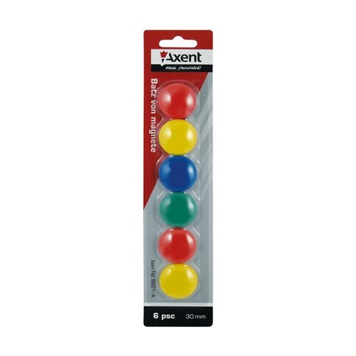 6 aimants pour tableaux 30mm