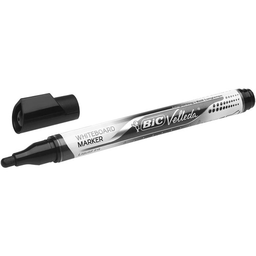 Marqueur liquide velleda noir BIC - PM
