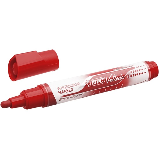 Marqueur liquide velleda rouge BIC