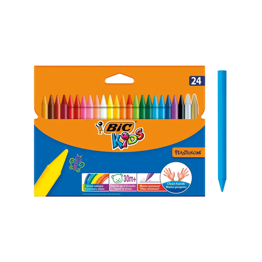 Paquet de 24 Couleurs Pastel Paint BIC