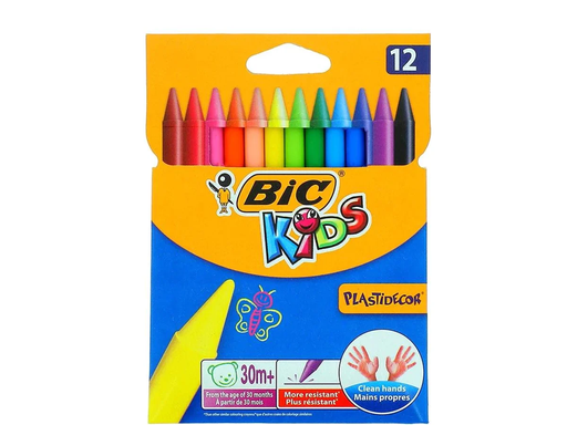 Paquet de 12 Couleurs Pastel Paint BIC